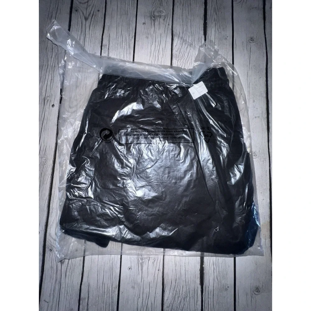 BIG DUDE Men's Sz 54 Stretch Cargo Black Shorts